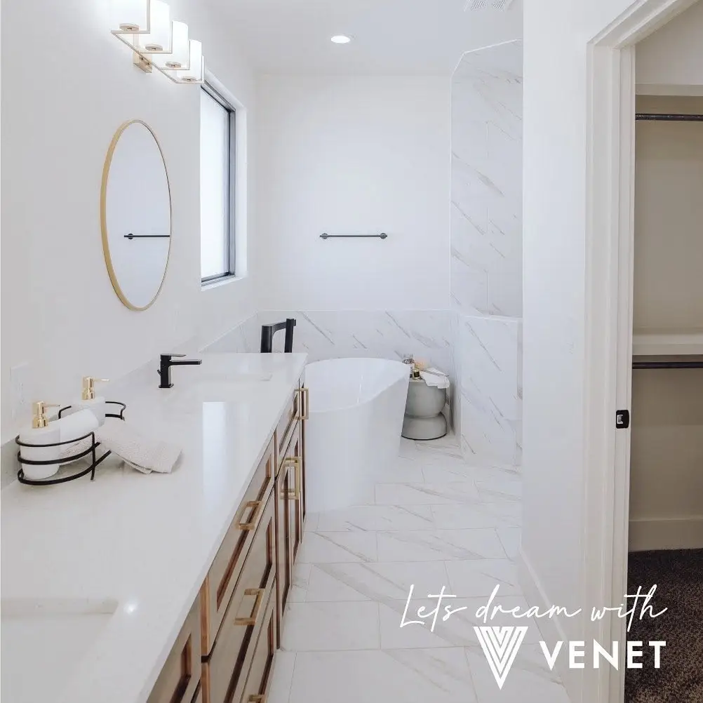 Modern Bathroom Vanity project completed by Venet LLC in Tampa Bay, Florida